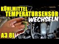 AUDI A3 8L KÜHLMITTELTEMPERATURSENSOR WECHSELN TUTORIAL / ANLEITUNG