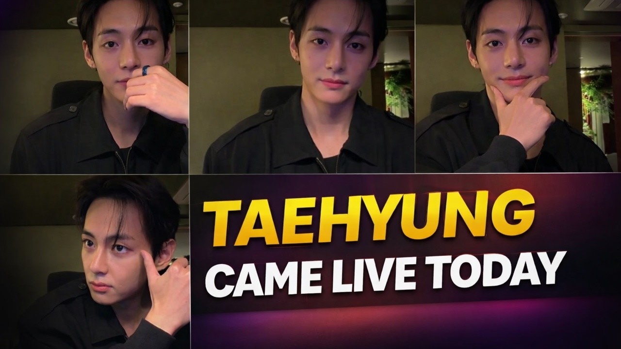 BTS V Live Tonight —|After Controversy, V Appears Happy on Live 💜|What He Revealed Will Melt You