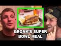 ROB GRONKOWSKI'S SUPER BOWL MEAL