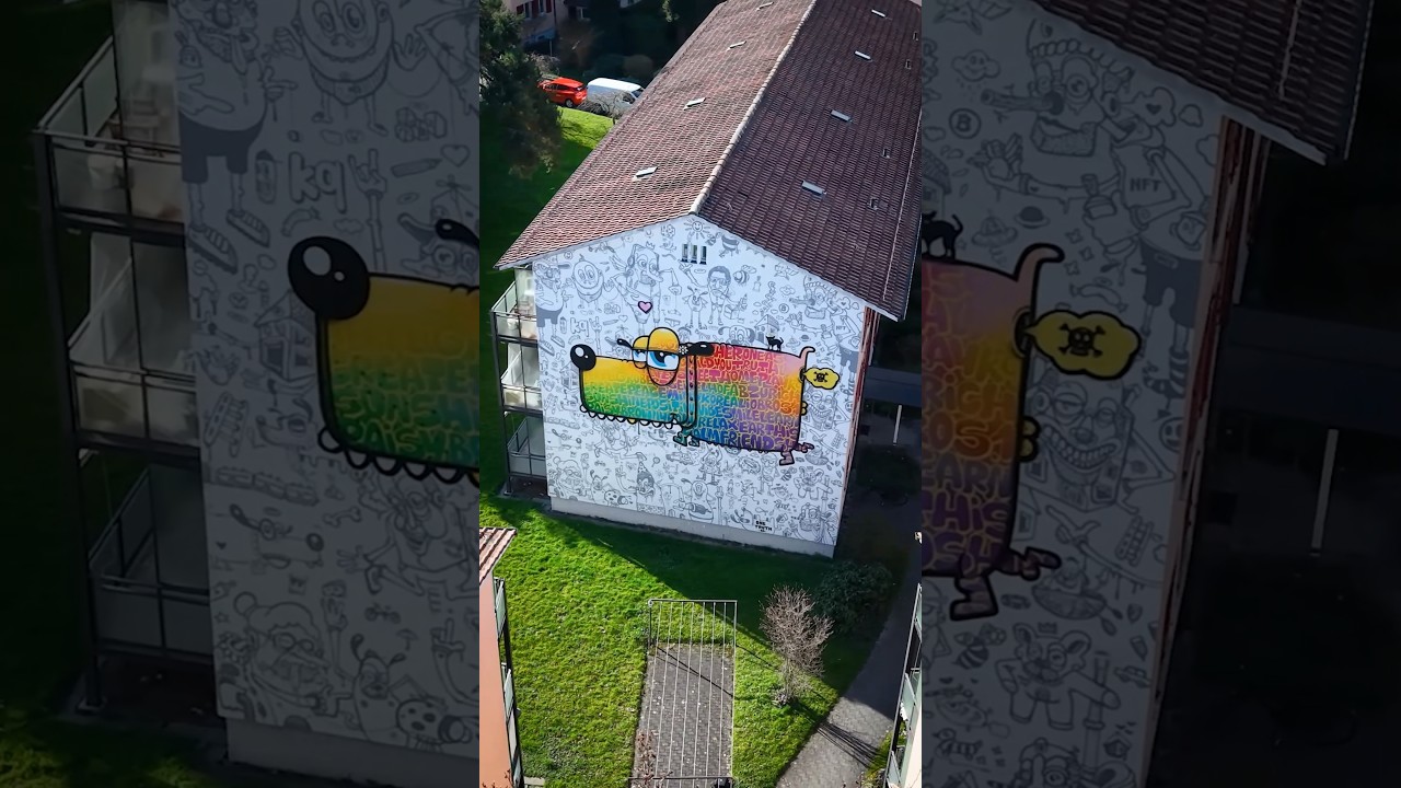 'Family-Dog' - Mural by 