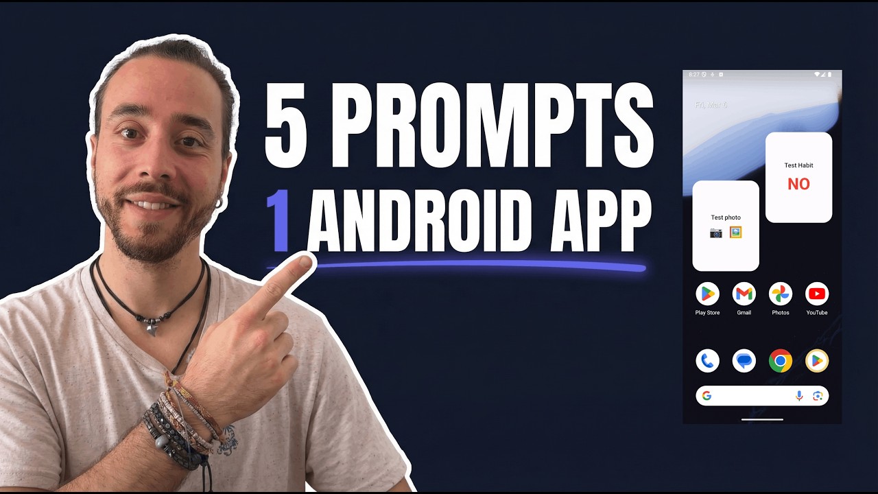 The 5 Prompts That Built My Android App (No Kotlin) - YouTube