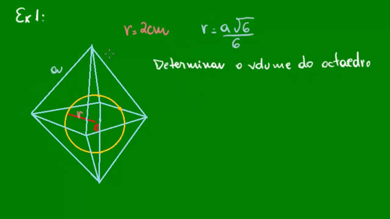 Formula Para Sacar El Volumen De Un Icosaedro