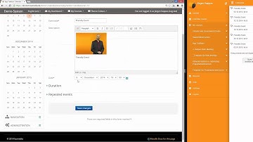 Moodle 2.6 - all Users - calendar - create events - view in browser and app