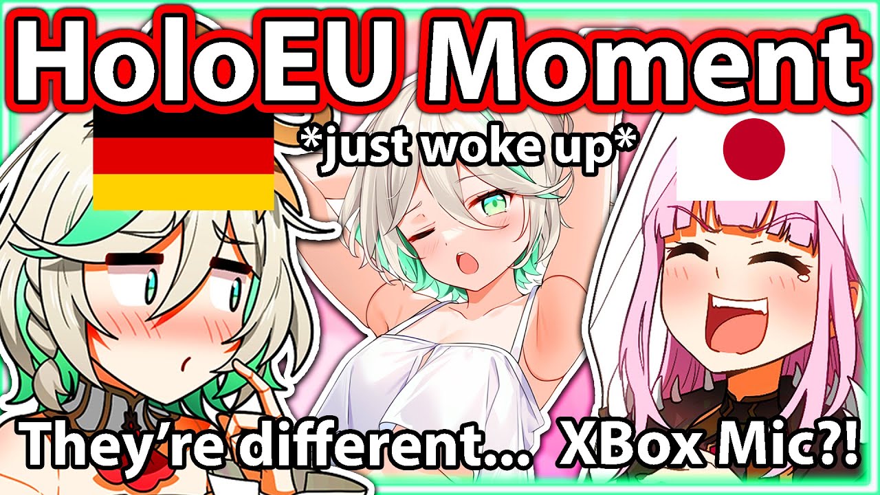 Cecilia Had a European Moment in Japan & Called Calli With An XBox mic 【Hololive EN】