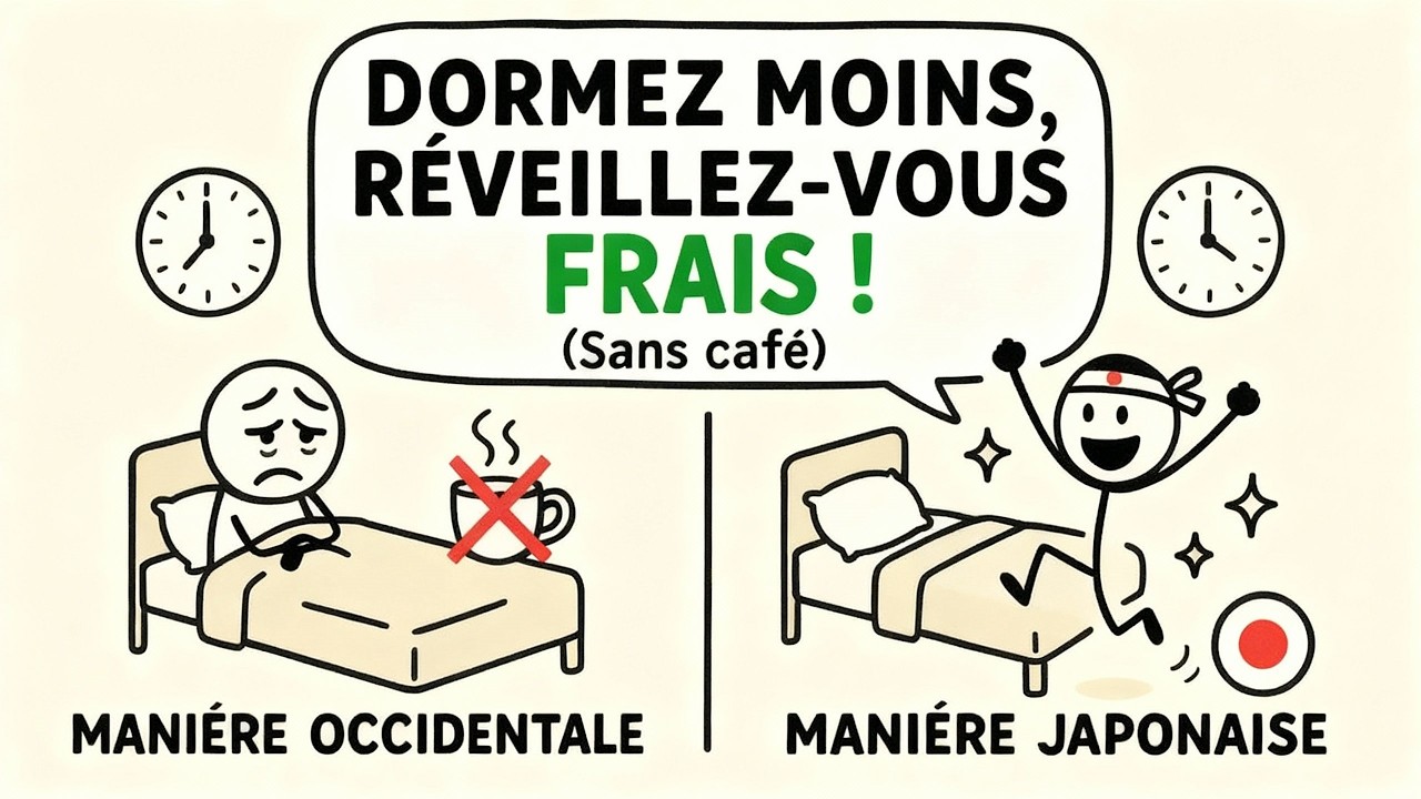 Pourquoi certains dorment 5h et se réveillent pleins d’ÉNERGIE (et pas toi)