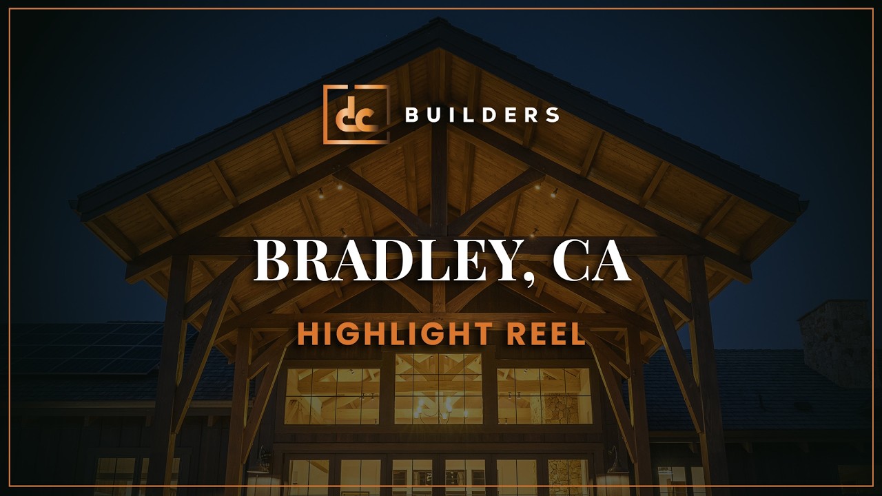 DC Builders Project Tour | Timber Frame Home Bradley, CA - YouTube