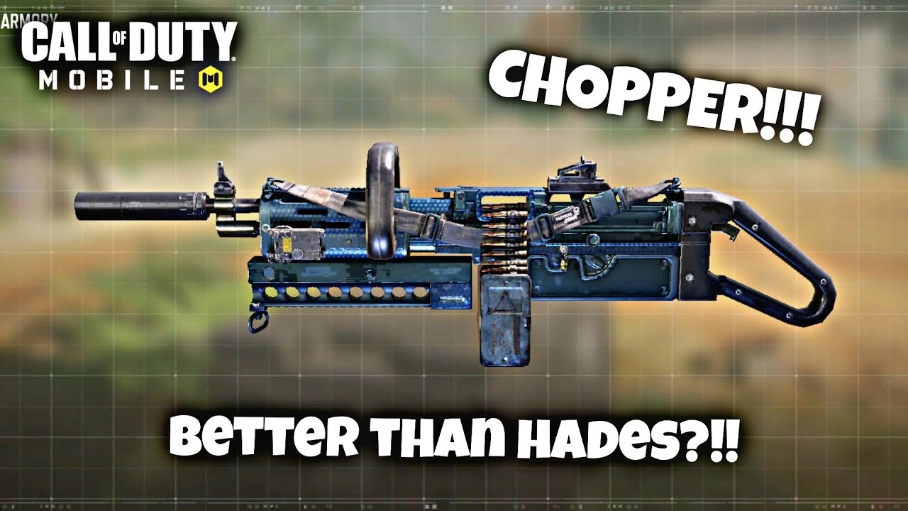 CHOPPER Best Gunsmith Loadout (better than hades) COD Mobile YouTube