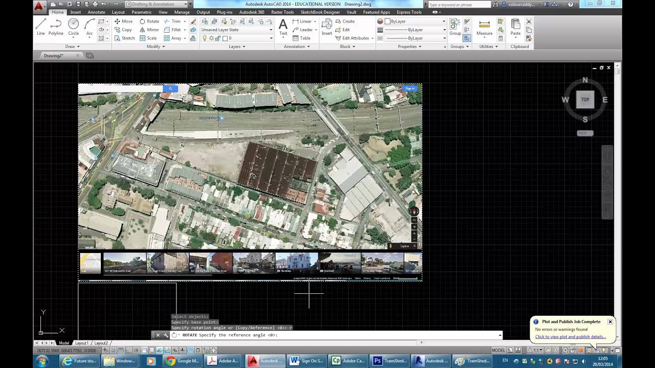 Adaptive Re-Use 01 - Inserting PDF into AutoCAD - YouTube