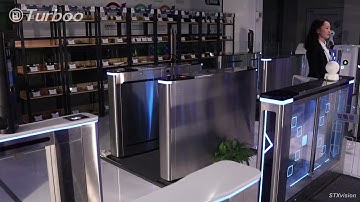 Turboo Flap Barrier Gate A221B