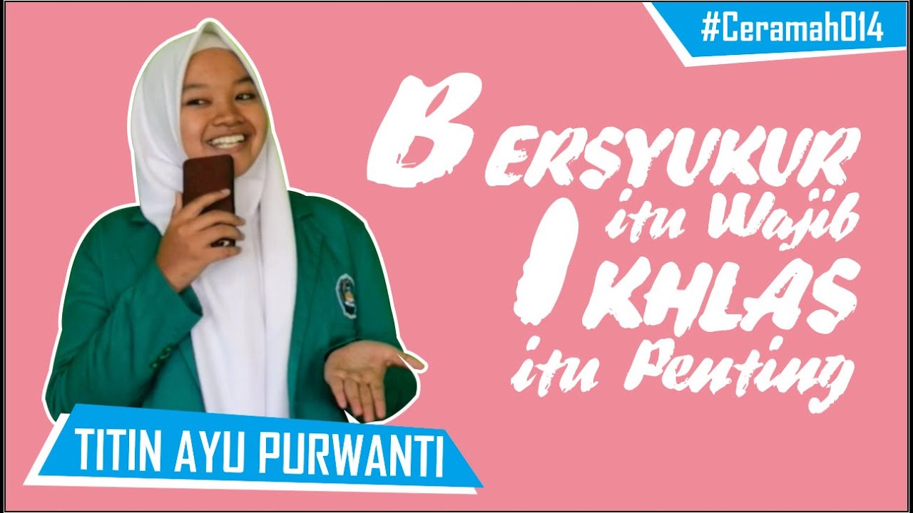 CERAMAH - IKHLAS - YouTube