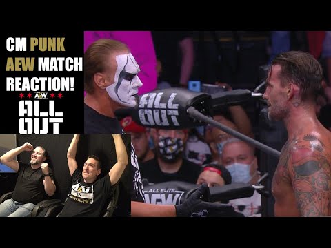 CM Punk First AEW Match Reaction! (All Out)