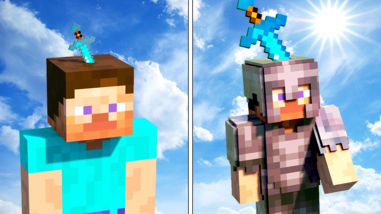UPGRADING SWORD vs MINECRAFT STEVE! | Teardown Experiments