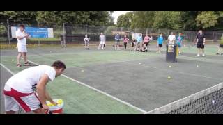 Tennis For Frees Ball Bin Challenge