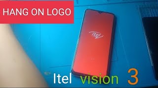 ITEL vision 3 stuck in logo