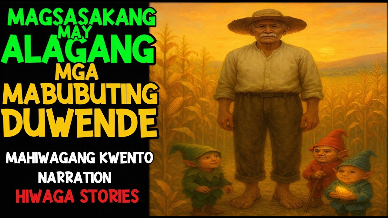 MAGSASAKANG MAY ALAGANG MGA MABUBUTING DUWENDE | True Story