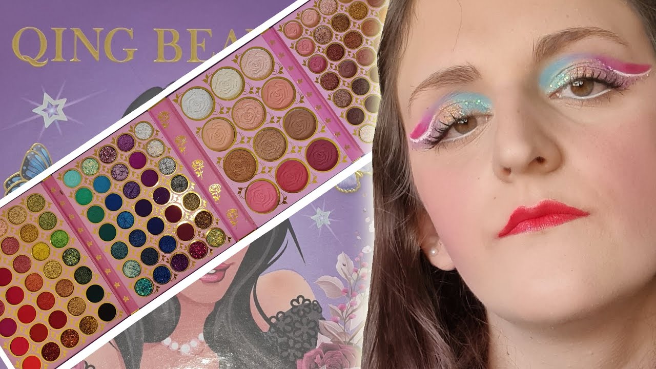 PALETTE YOU'RE SO CHIC QING BEAUTY SHOP /SWATCHES / TUTOMAKEUP / CRASH