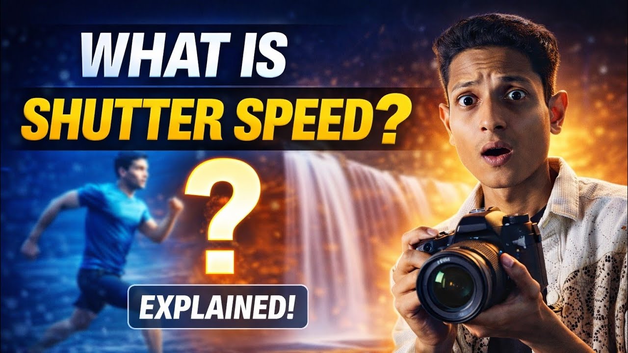 Shutter Speed Kya Hota Hai? 📸 | Blur ya Freeze? Hindi