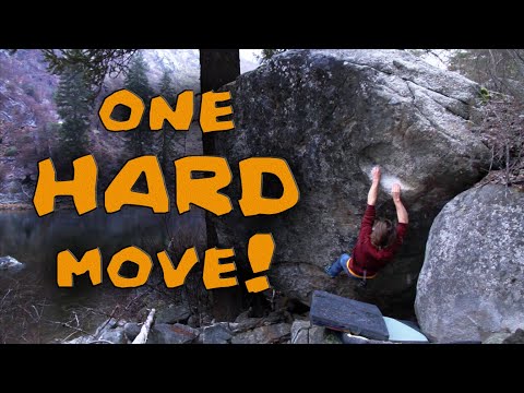 Beta Video for climb Caveman Cole v8, Leavenworth