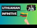 Lithuanian language lessons: Infinitive