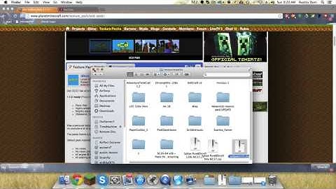 TbnfrCod - Minecraft Texture Pack Tutorial - MAC - Works with any Version!