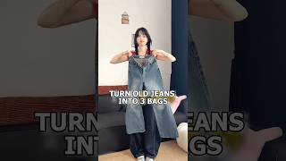 Turn Old Jeans Into Bags