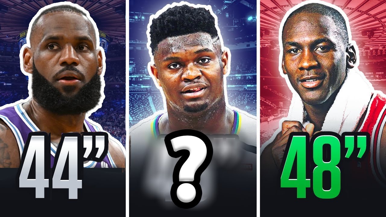 Top 7 Highest Vertical Jumps In NBA History YouTube