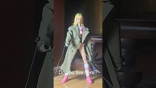 LEGENDS TALKS TO MAFEX 👻 #stopmotion #animation #gwenpool #gwenstacy #mafex #marvellegends #shorts