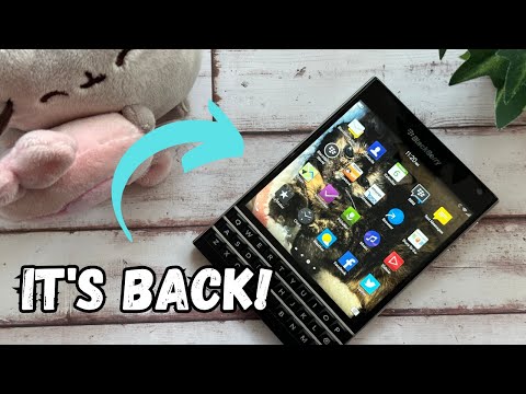 Use Your BlackBerry Passport Again in 2023!