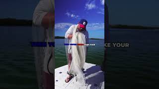 How to throw a 12 foot castnet using triple load