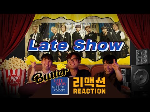 [ENG SUB] BTS The late show with Stephen Colbert 'Butter' l BTS 더 레이트쇼 '버터' 리액션🎬 [이유있는 영화관]