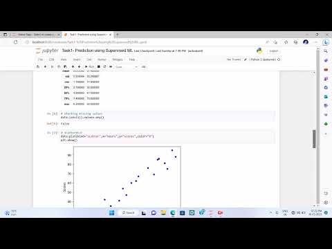 Task 1 GRIP  supervised Machine Learning