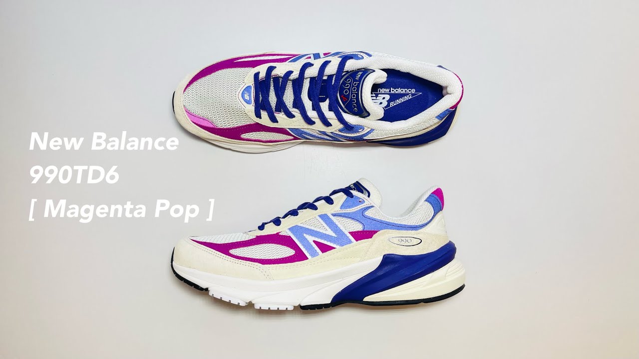 【スニーカーレビュー/Sneaker Review】New Balance 990 V6 Magenta Pop