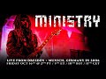 Capture de la vidéo Ministry - Live From Dresden + Munich, Germany 2006