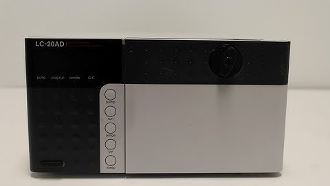 Tested Shimadzu LC-20AD HPLC Pump - 11895