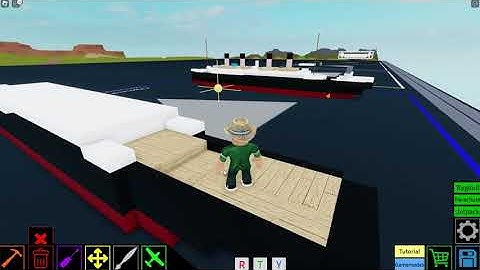 Mini titanic tutorial - Plane crazy Roblox