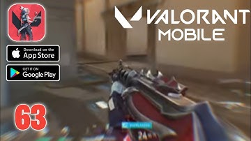 VALORANT Mobile Gameplay (Android, ios) (Hyper Front Gameplay) BEST Multiplayer Game - part 63