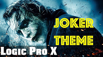 Joker Theme Cover Version⎮The Dark Knight⎮Heath Ledger⎮Logic Pro X