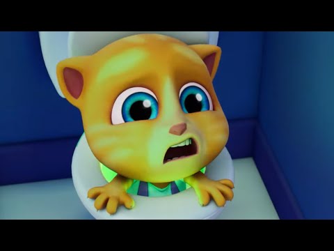 видео: Amigos asustados | Cortos de Talking Tom | Dibujos animados | WildBrain Niños