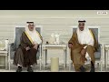 HH the Amir Meets Governor of the Kingdom of Saudi Arabia's Eastern Province