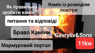 Камін своїми руками від а до я.Відповіді на питання.Топка Gavryliv&Sons 70x52.Як змонтувати камін?