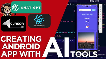Creating android app with ai tools | Chat GPT  + React Native + Cursor AI