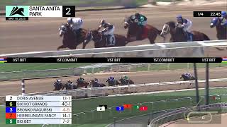 Bronko Nagurski wins Race 2 on Saturday, May 10 at Santa Anita Park