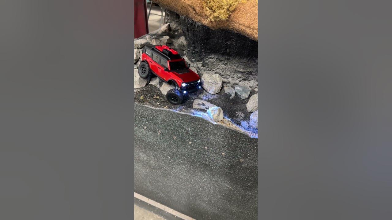 Scx24 on scale course #axial #axialscx10iii #automobile #traxxasracing