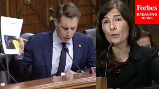 'I Have It Right Here': Josh Hawley Confronts Judge Nominee With Her Past Writings