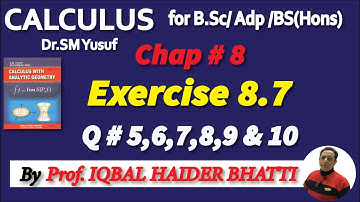 Chap#8 |Analytic Geometry of 3 Dimensions| Exercise 8.7 Q 5,6,7,8,9,10|Calculus by SM Yusuf lec 56