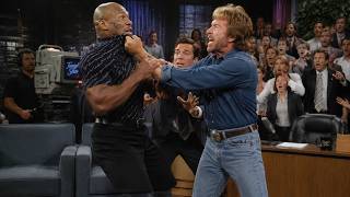Mike Tyson Said 'Hit Me Chuck Norris' On Live TV — 3 Seconds Later The Studio Went Dead Silent