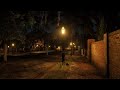 Streets by Gaslight [ Vintage Town Atmosphere &amp; Night Sounds ] RDR2