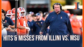 Details LIVE POD: Hits & misses from Illinois vs. Michigan State Update