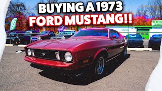 Restoring a 1973 Mustang Found in Our Own Backyard