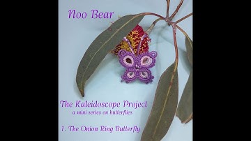 Shuttle Tatting: The Onion Ring Butterfly